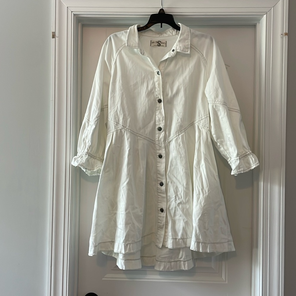 Free People Denim Dress small